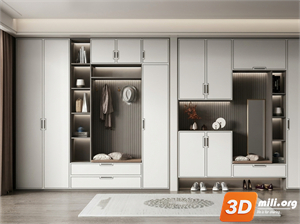 Shoe cabinet Skp Files